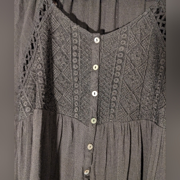 ETHEREAL size small black shirt - Picture 2 of 7